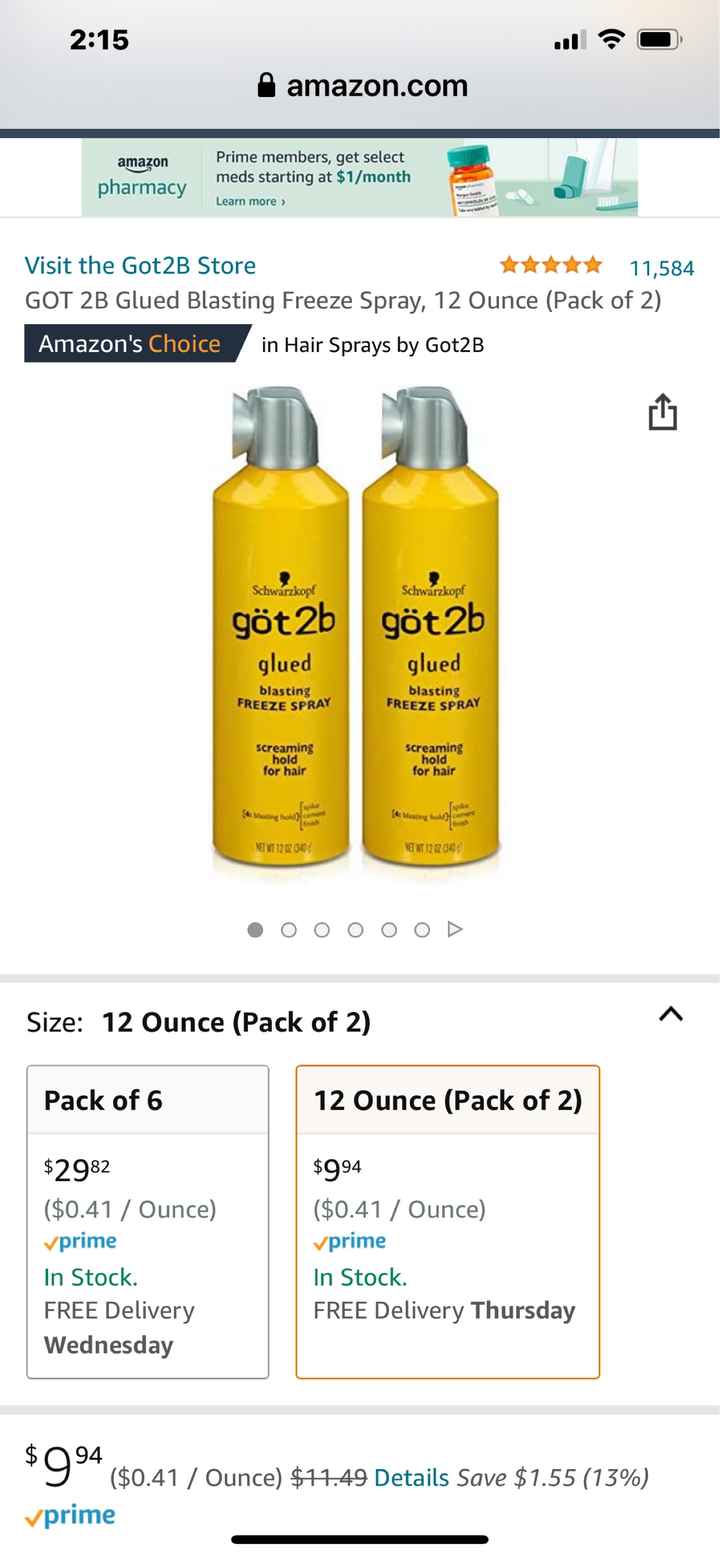 Best Hairspray? - 1