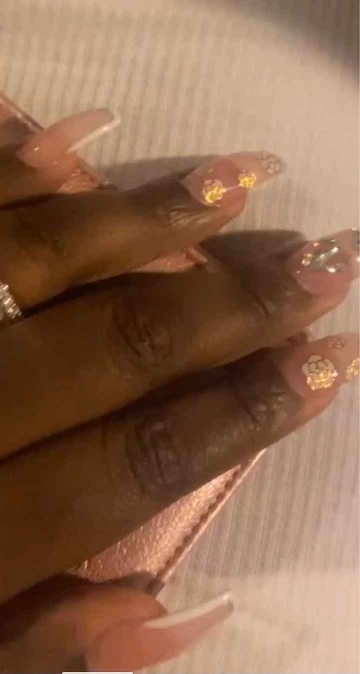 Inspiration Pictures For Wedding Day Nails? 📸 💅 - 1