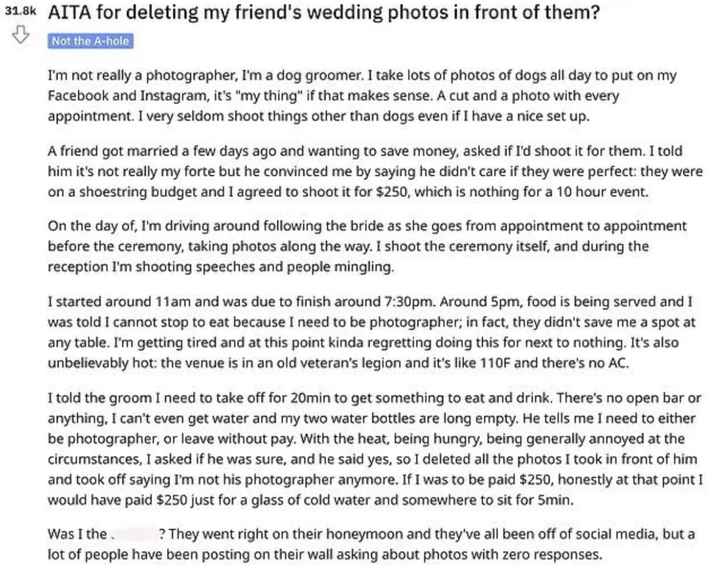 Photographer Deleted Wedding Photos - 2