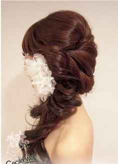 Hair-Outdoor Wedding