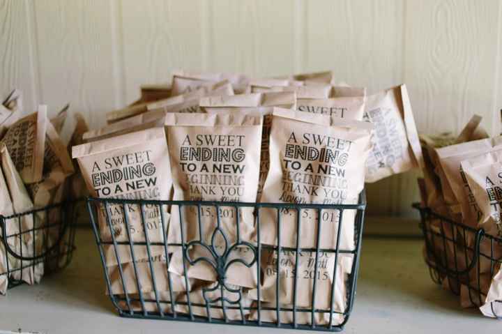 Sweet treats always go over well with guests!