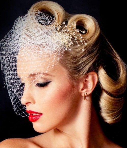 Veil with this hairstyle?