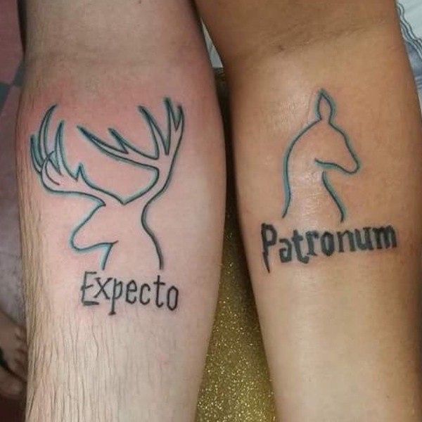 Couples TattooHarry Potter  NeonMoon Tattoos  Facebook