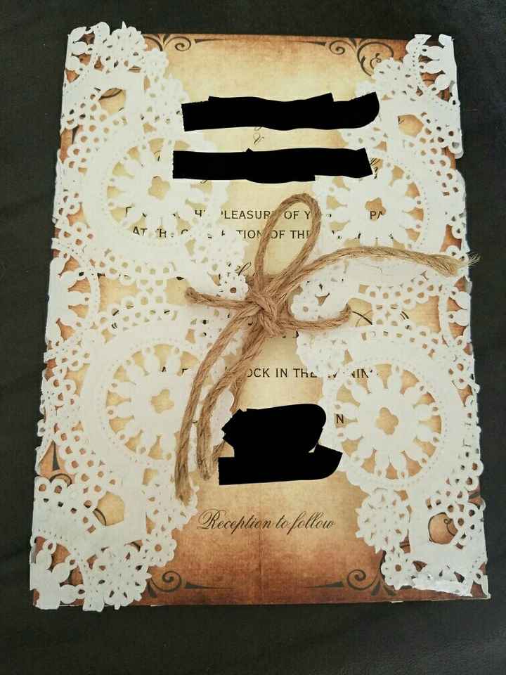 Invitation opinion needed!