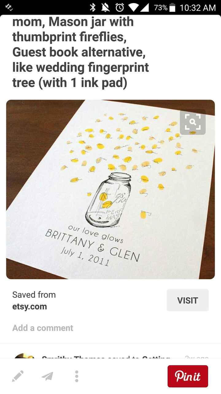 Mini spin-off: Share your guestbooks and card boxes!