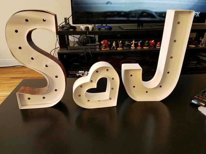 Marquee letters vote