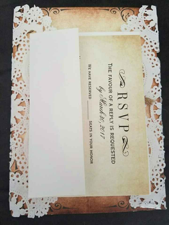 Invitation opinion needed!