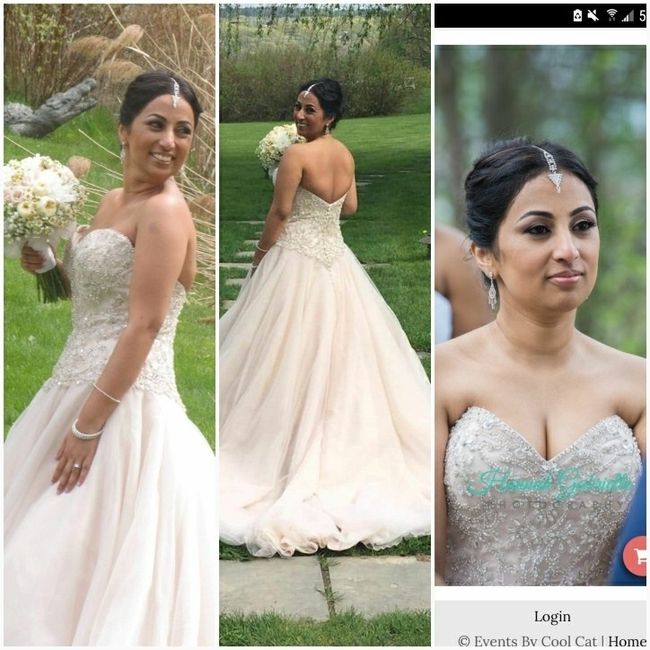 Let's see your wedding dresses.