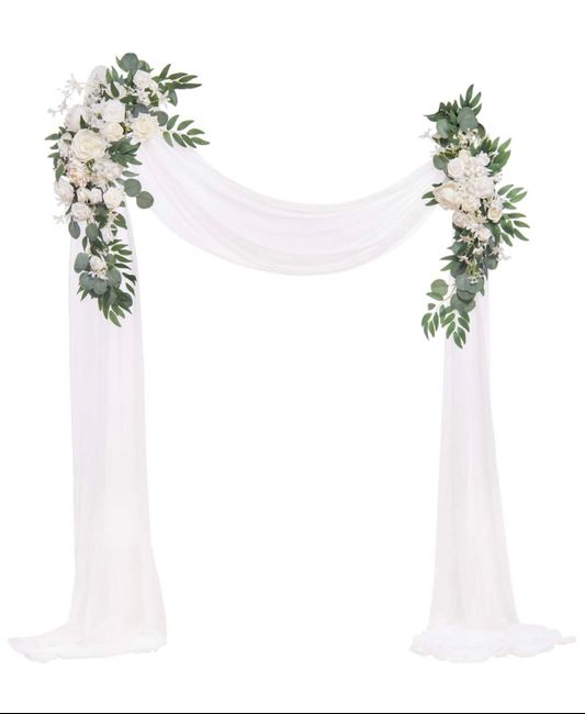 Ceremony Background is a Hottub Gazebo.. Help! 2