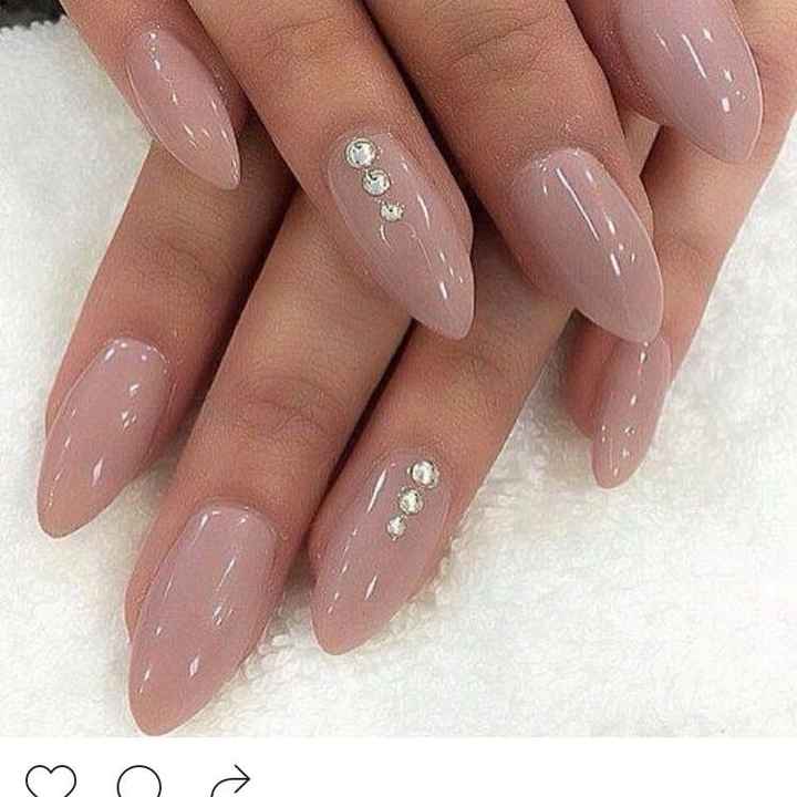 Let's see those wedding nails?