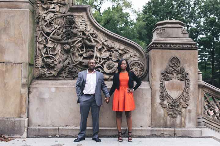 Our Engagement Pics - Central Park & Long Island City (Very Pic Heavy)