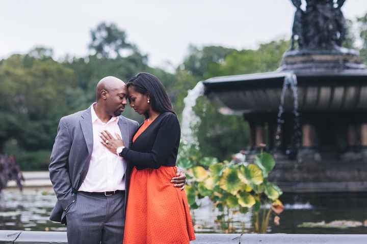 Our Engagement Pics - Central Park & Long Island City (Very Pic Heavy)