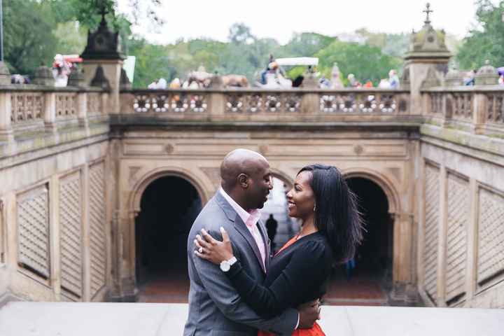 Our Engagement Pics - Central Park & Long Island City (Very Pic Heavy)