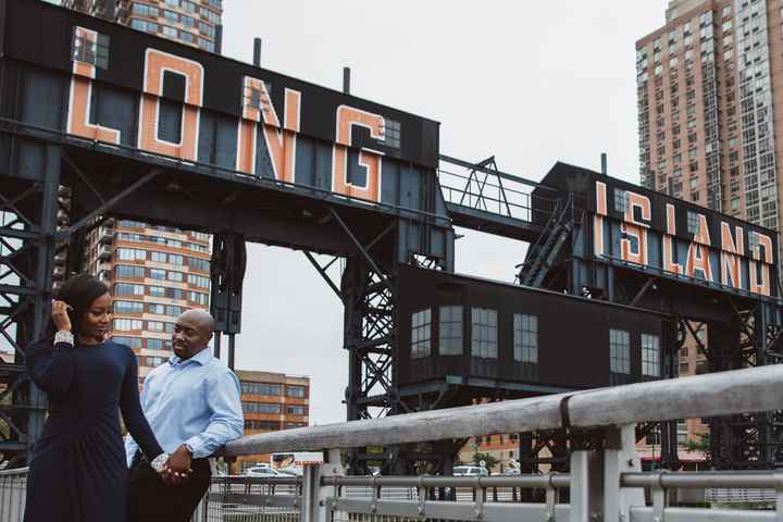 Our Engagement Pics - Central Park & Long Island City (Very Pic Heavy)