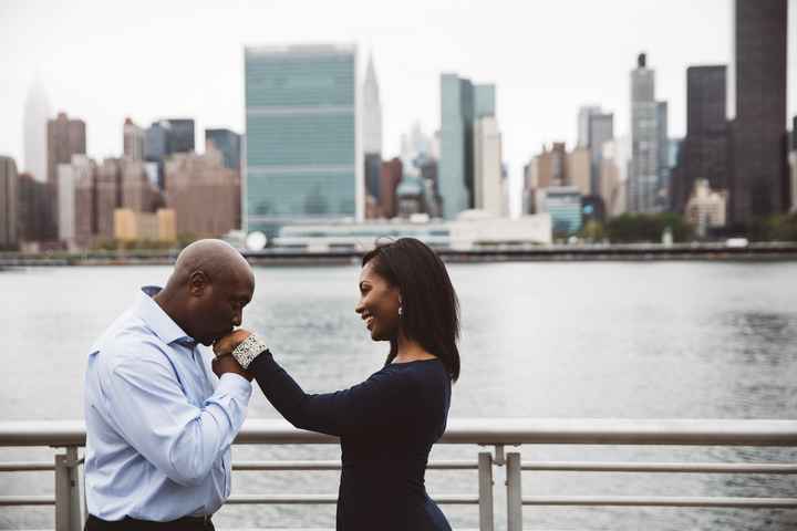 Our Engagement Pics - Central Park & Long Island City (Very Pic Heavy)
