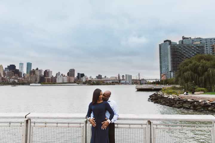 Our Engagement Pics - Central Park & Long Island City (Very Pic Heavy)