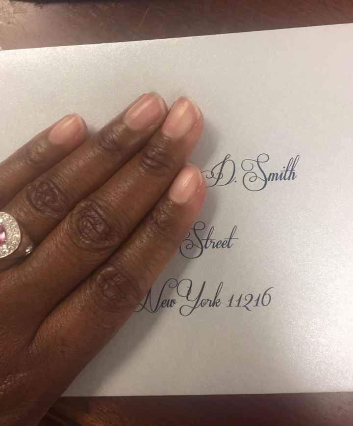 Addressing envelopes