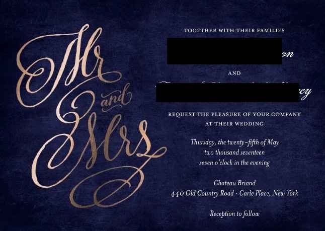 Invitation Help