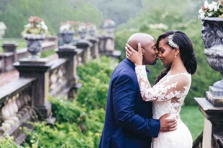 Rain on wedding day