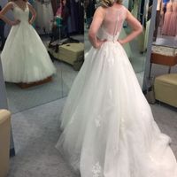 Let's show off our dresses.
