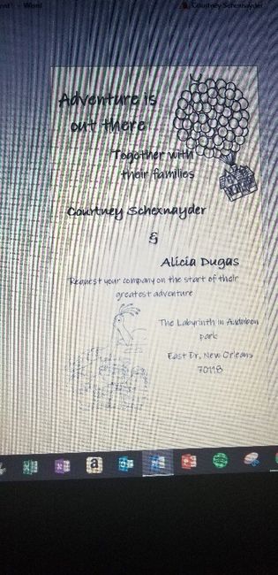 Wedding invites! - 2