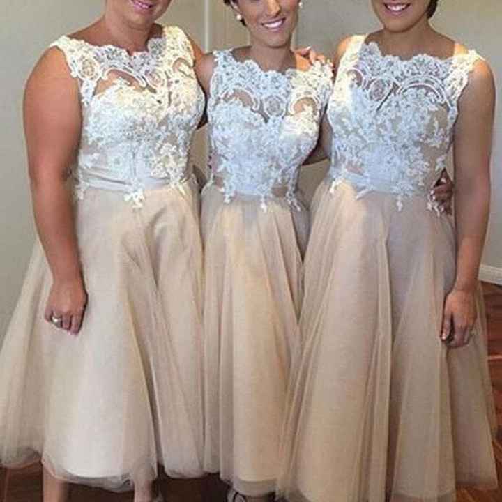  Bridesmaid dresses - 1