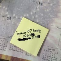 Adorable Return Address Stamp! Edited