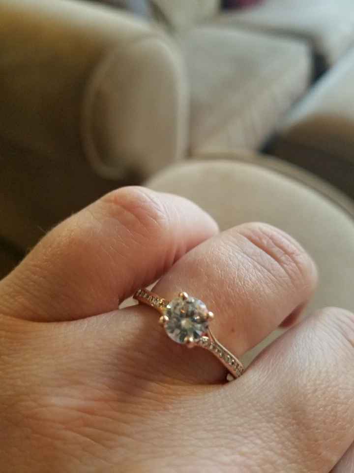 Moissanite rings