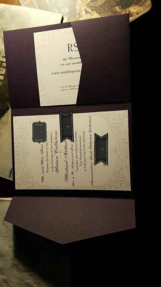 Wedding invitations