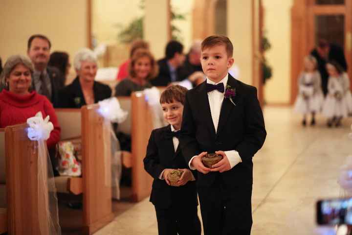 Our ring bearers!