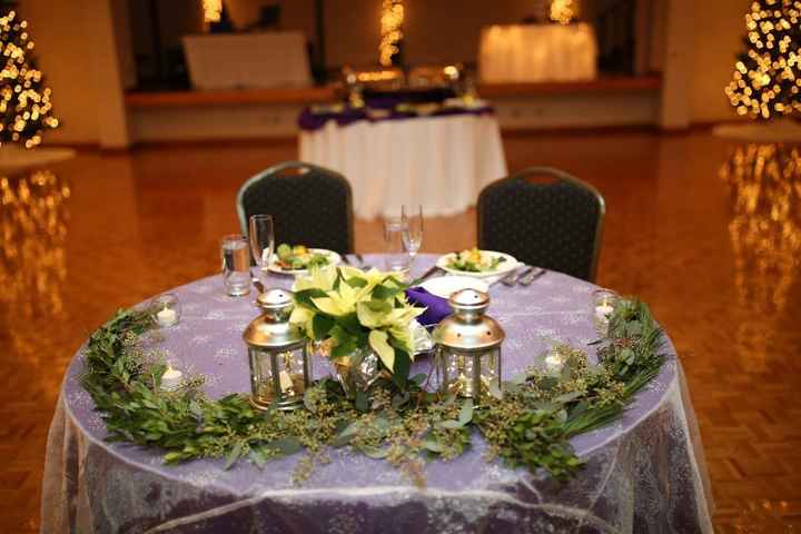 Sweetheart table
