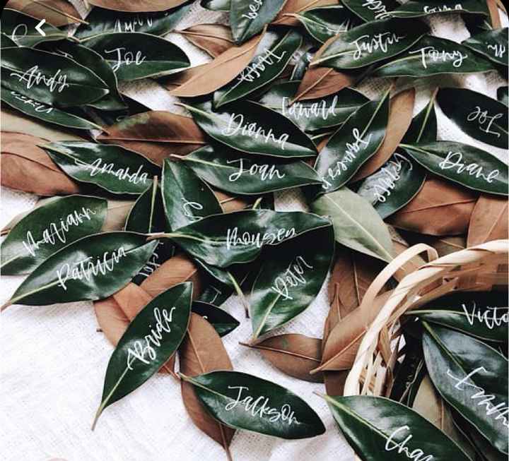 Vote on my escort cards! - 1