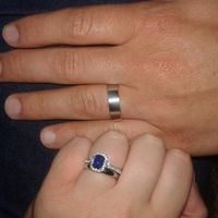 Rings with alt. Gemstone color and/or engravings?