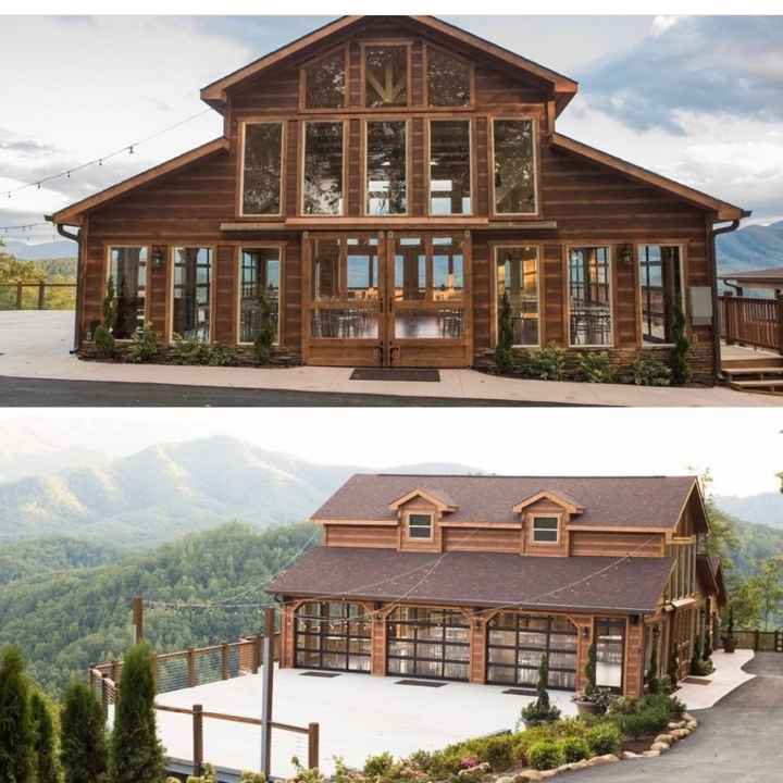 The outside of reception