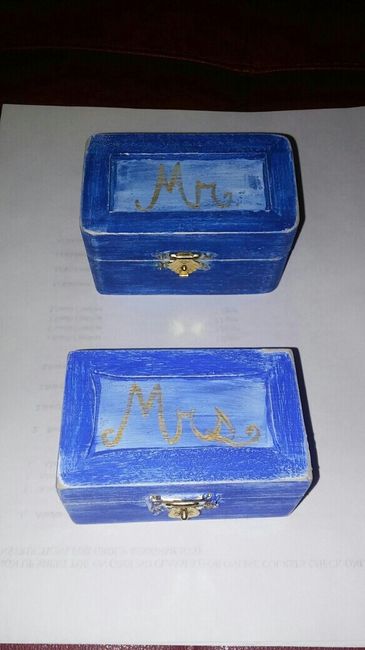 Our ring box came in