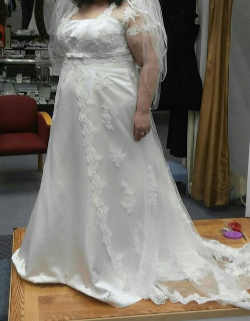 I bought my wedding dress today:)