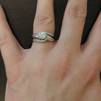 Do you wear your engagement ring on your wedding day? - 1