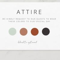 Should i ask them to wear black only? - 1