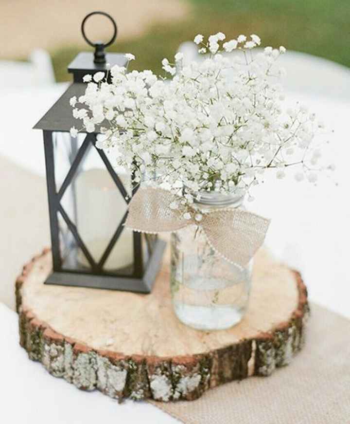 Anyone doing a rustic style? I need ideas for centerpieces please!