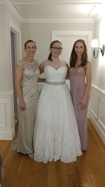 Plus Size Lace or Tulle Wedding Dresses -- show me yours?