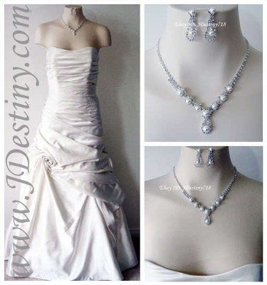 Bridal Jewelry: Fashion Help, Please!
