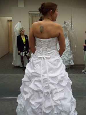 Dress Fitting-I Finally Have Pictures of my Dress!!!