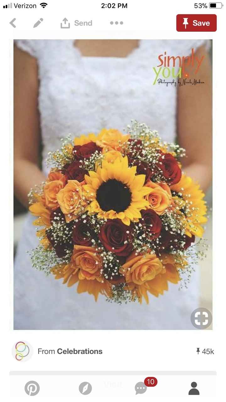  What colors go with sunflowers - 1