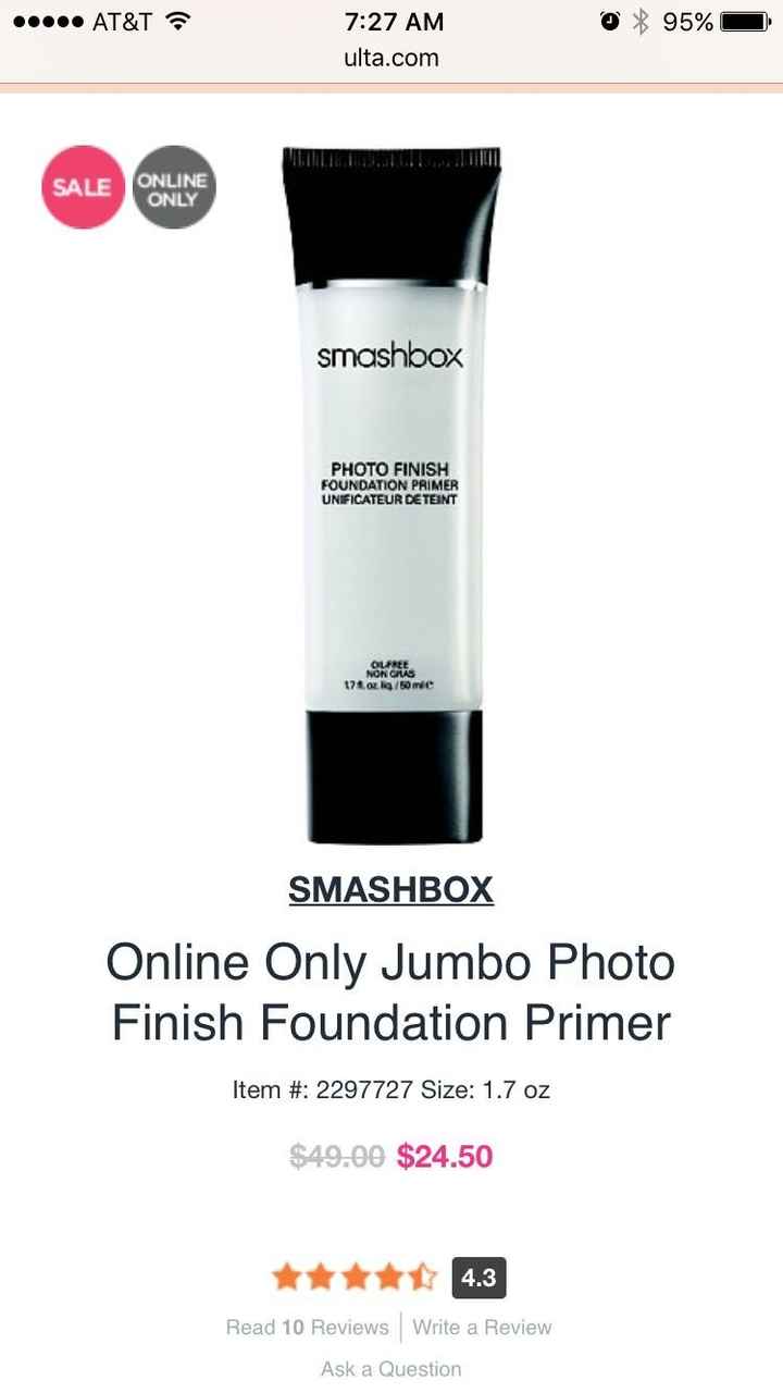 KWR: Smashbox Primer