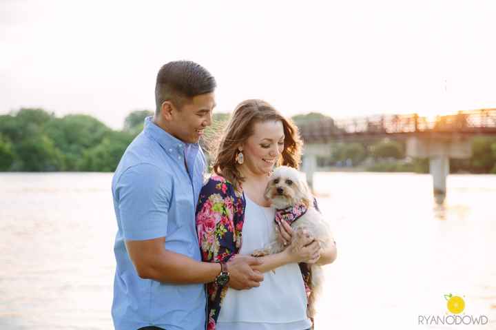 Engagement photos w/ or w/out pets