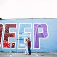 Engagement photos=rain