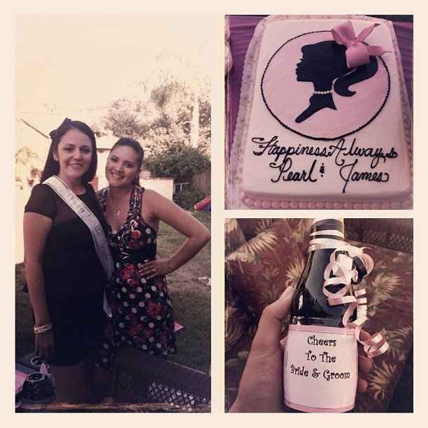 Bridal shower was yesterday!! Cutest cake!!