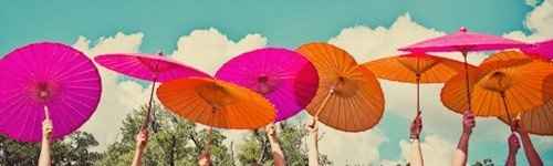 Anyone looking for colored parasols?