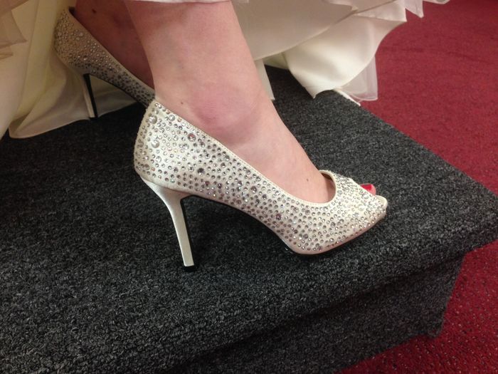 Let me see your wedding shoes
