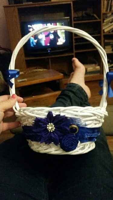 Flower girl basket